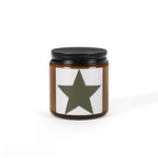 Scented Soy Candle (Multi-Size, Amber Jar)