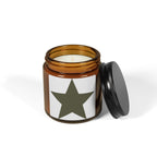 Scented Soy Candle (Multi-Size, Amber Jar)