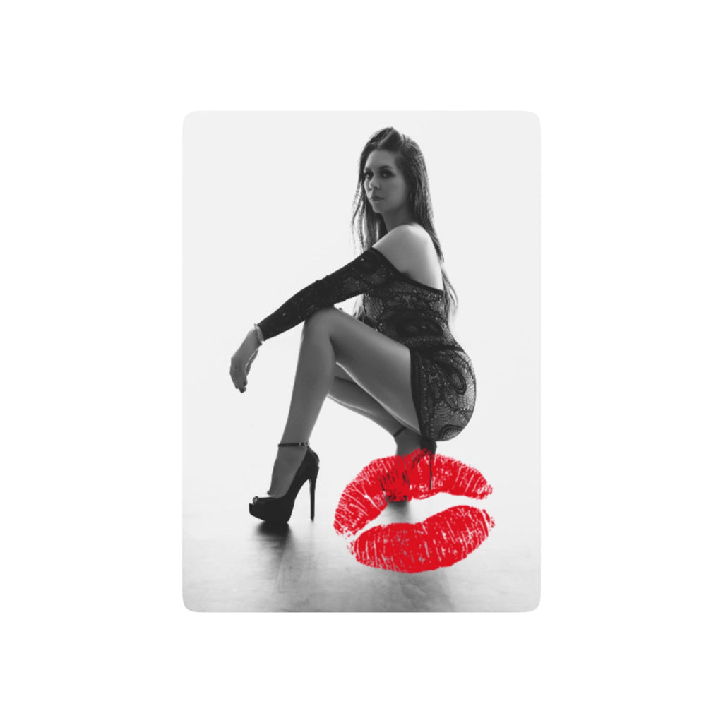 Personalized Poker Deck — Play Your Cards Right 😉 Kiss Design