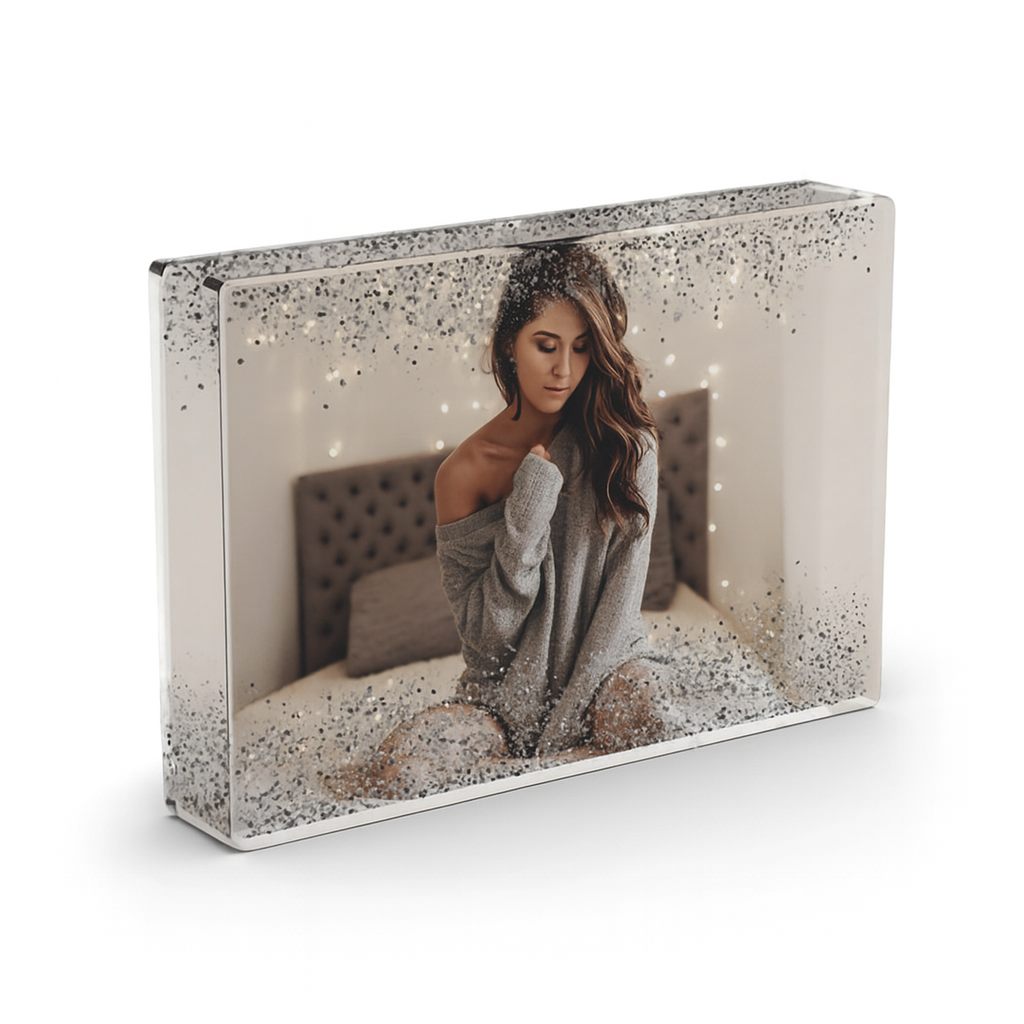 Snow Globe Picture Frame 4x6