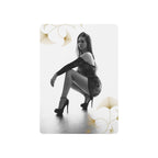 Personalized Poker Deck — Play Your Cards Right 😉 Flower Design