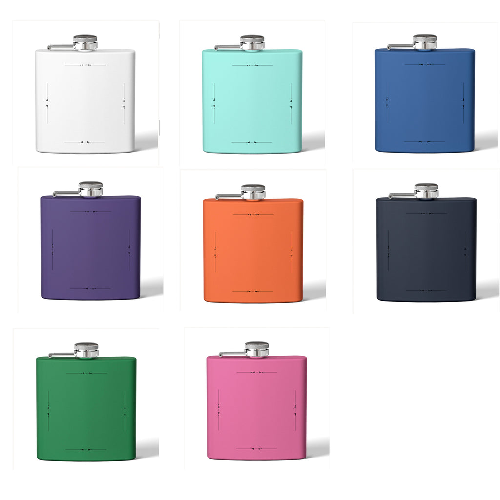 Stainless Steel Flask, 6oz